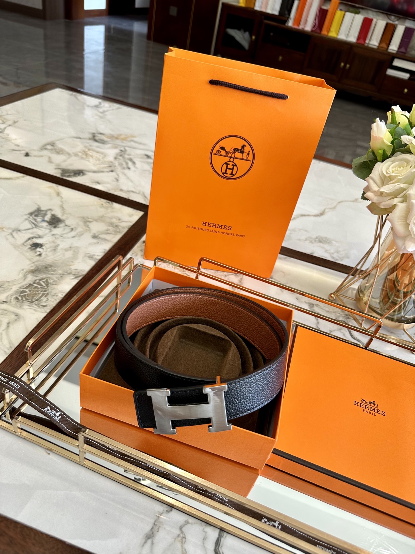 HERMES belt model 25